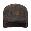 Cheviot Flat Cap Brown Check