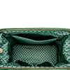 Afbeelding Cosmetic Purse Large Velvet Quilted Green 2