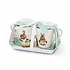 Afbeelding Country Animal Mug and Tray Set 2