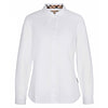 Dames Blouse Derwent White/Hessian