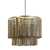 Afbeelding Hanglamp Gularo hout antiek brons L 1