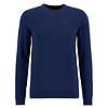 Herentrui Essential lambswool crew neck deep blue