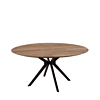 Memphis eettafel rond 160cm