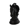 Ornament paard chess zwart