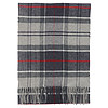 Tartan scarf Yaxley Blue Granite