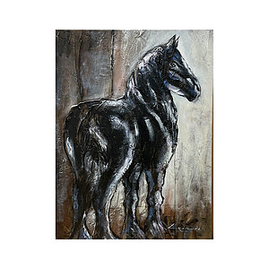 Canvas Schilderij Paard