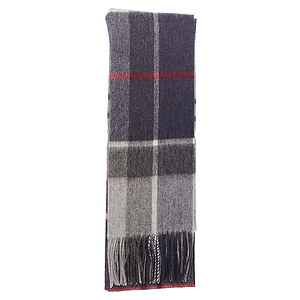 Carrbridge Tartan Scarf Blue Granite