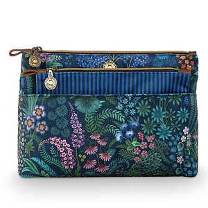 Cosmetic Bag Combi Querida Velvet Dark Blue