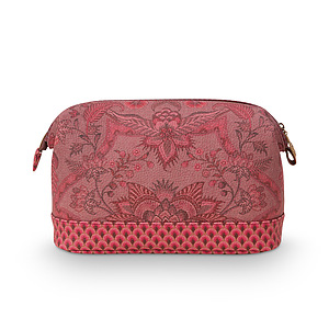 Cosmetic Purse Kyoto Festival Dark Pink L