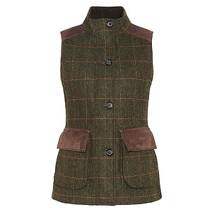 Dames Gilet Glades Wool Spiced Pumpkin