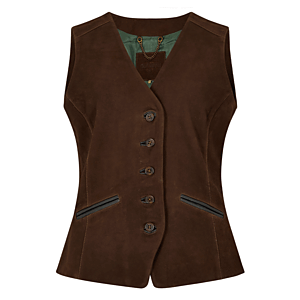 Dames Gilet Greville Walnut