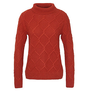 Damestrui Burne roll neck Spiced Pumpkin