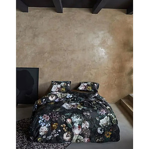 Dekbedovertrek Fleur Festive Blooming Black 200x200