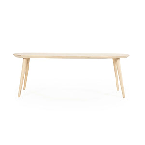 Eettafel Elijah 220x100 cm - naturel