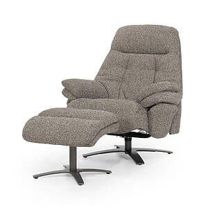 Fauteuil Caleb - taupe Salerno