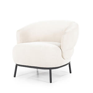 Fauteuil David - beige Safari