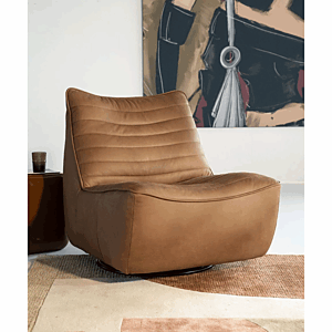 Fauteuil Matthew - bruin Gris 