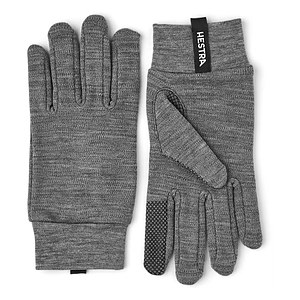 Handschoen Merino Touch Point Grey