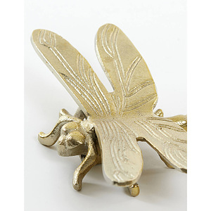 Hang ornament Dragonfly glanzend goud