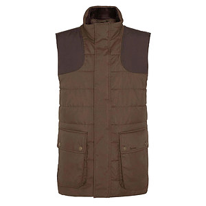 Heren Bodywarmer Braford Tattersall Dk Sand