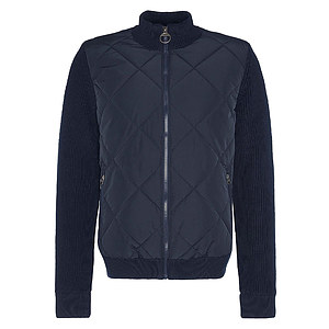 Heren vest Newland Zip Through Navy 