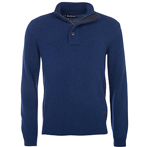 Herentrui Patch Half Zip Deep blue