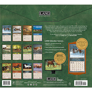 Kalender Horses In The Mist