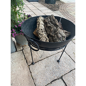 Metal Fire Bowl L