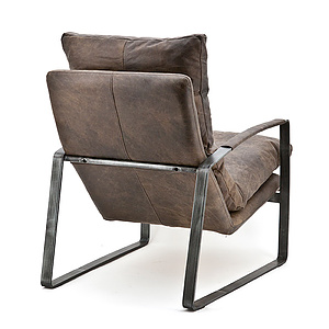 92091 Fauteuil Lex - donkerbruin vintage