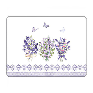 Placemat Lovely Lavender White