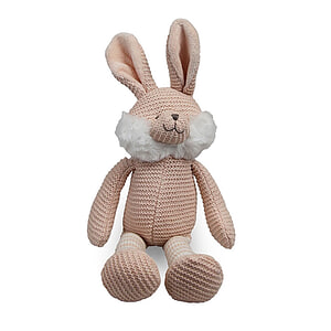 Plush Bunny Old Pink