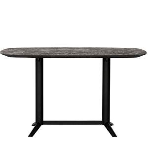 Solo bartafel zwart 160