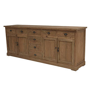 Teak Dressoir 245cm