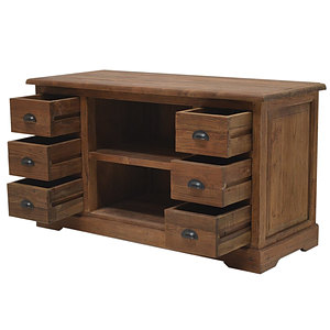 Teak TV-dressoir Hoog