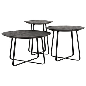 Tivoli salontafel smal 40cm zwart