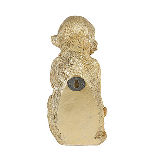 Wandornament Monkey goud