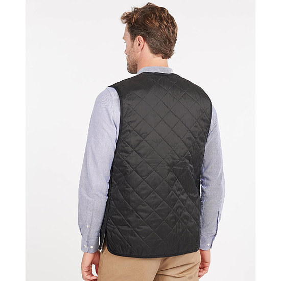 Afbeelding Binnenvoering Quilted Waistcoat black 3