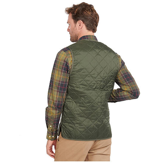 Afbeelding Binnenvoering Quilted Waistcoat olive 3