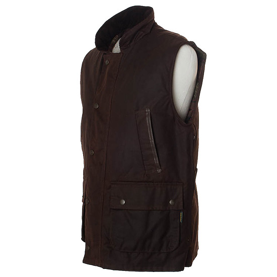 Afbeelding Bodywarmer heren Derwent Bruin 3