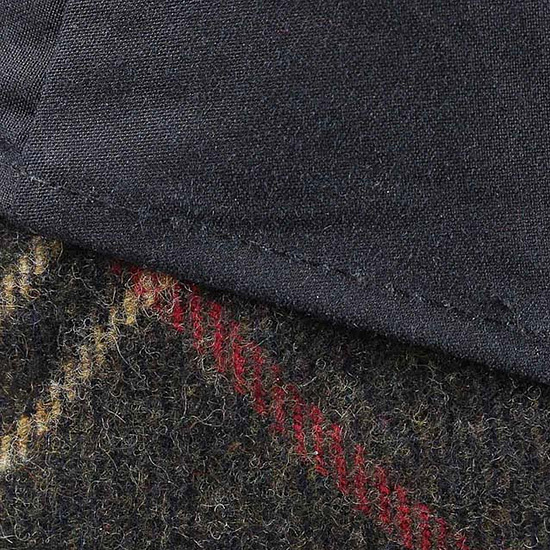 Afbeelding Cheviot Tartan Cap Navy 4