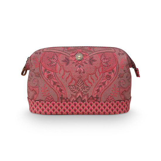 Cosmetic Purse Kyoto Festival Dark Pink L 1