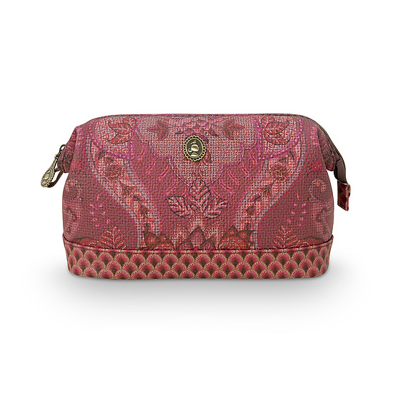 Cosmetic Purse Kyoto Festival Dark Pink M 1