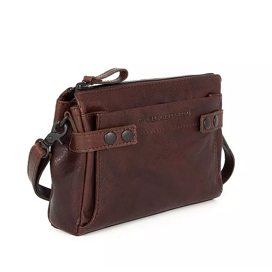 Afbeelding Crossbody bronco mini donkerbruin 2