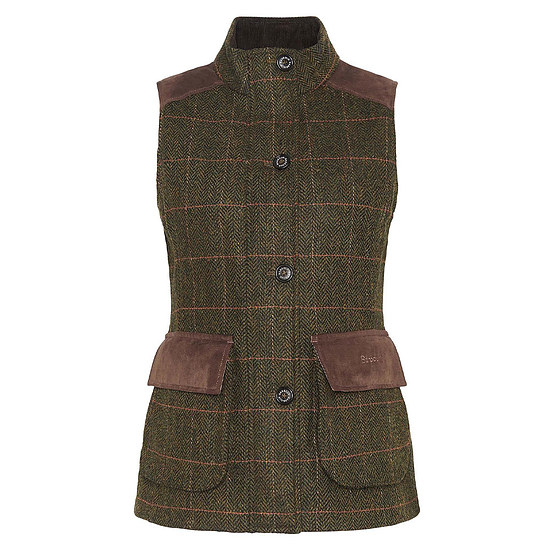 Afbeelding Dames Gilet Glades Wool Spiced Pumpkin 1