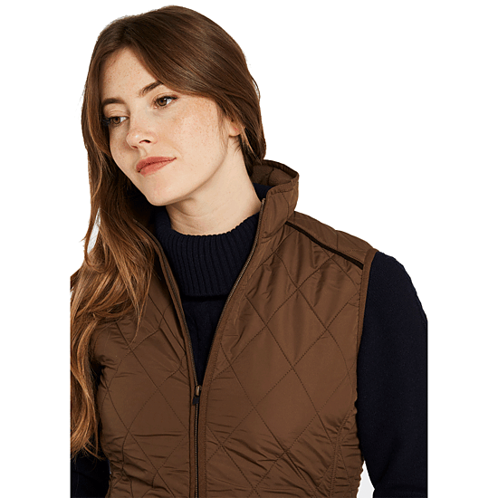 Dames bodywarmer Heywood Bronze