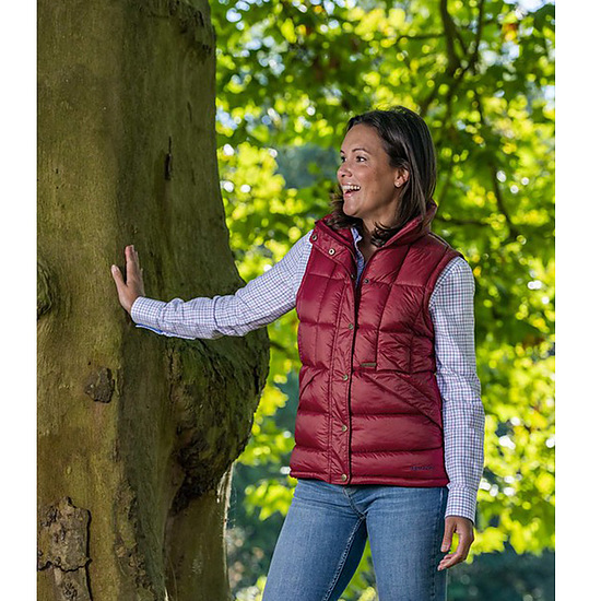 Afbeelding Dames bodywarmer Middleton Framboos 2