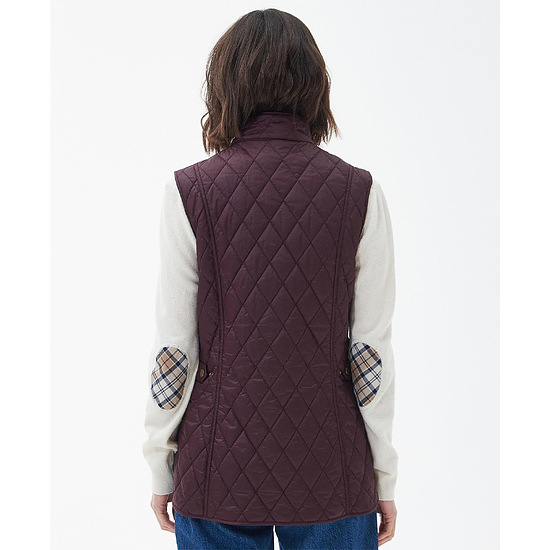 Afbeelding Dames Bodywarmer Otterburn Gilet Black Cherry 3