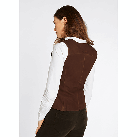 Afbeelding Dames Gilet Greville Walnut 4