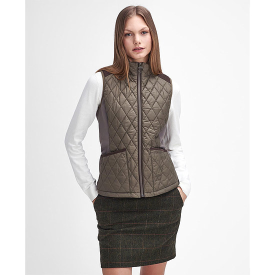 Dames gilet High Field Winter Moss/classic