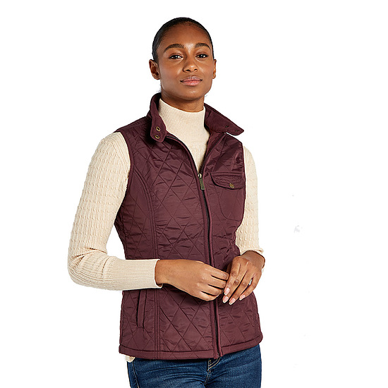 Dames gilet Rathdown currant